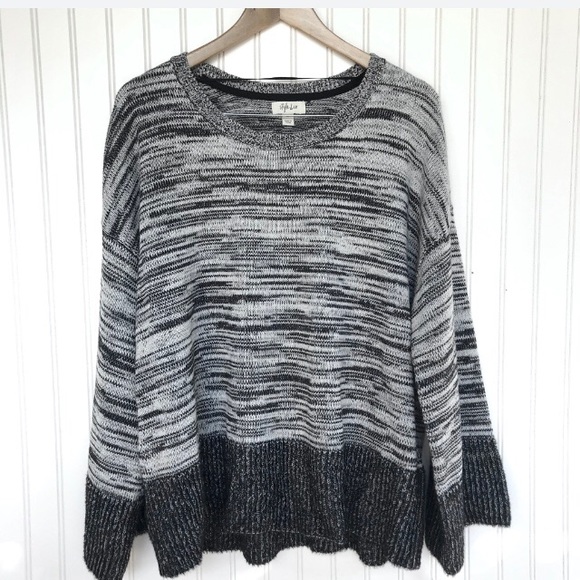 Gray & Black Sweater - Picture 1 of 7
